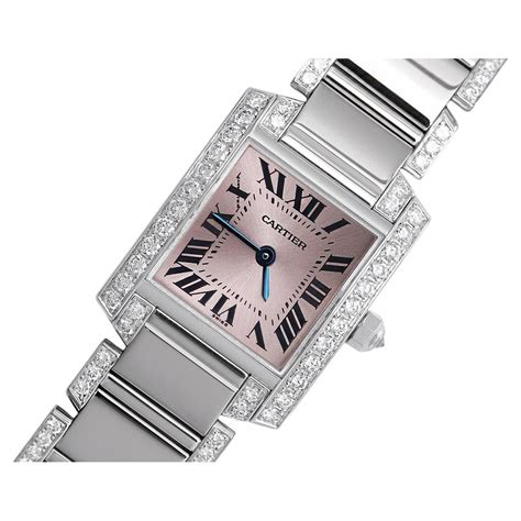 cartier tank francaise donna|cartier tank francaise with diamonds.